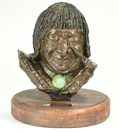 Steve Edwards "Sonrisa" Bronze Sculpture