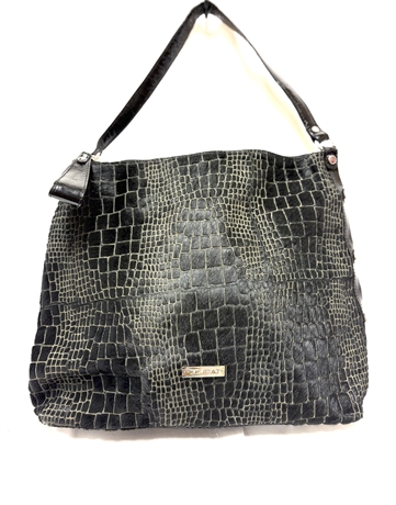 Pulcati Pony Hair Black Purse