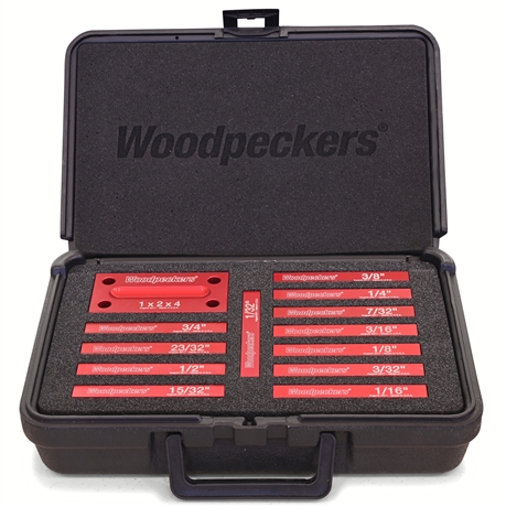 Woodpeckers® Setup Blocks 13-Piece Standard Set