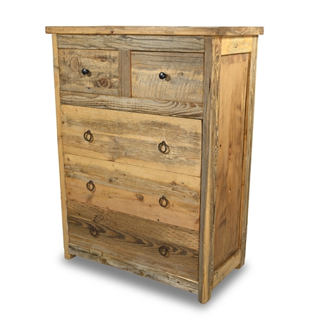 Solid Wood Rustic Dresser