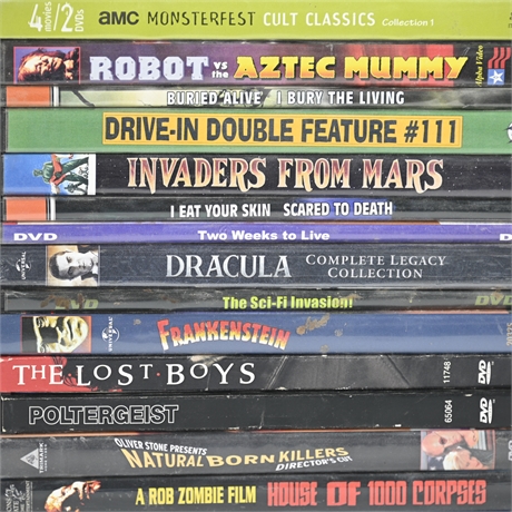 12 Sci Fi DVD Movies
