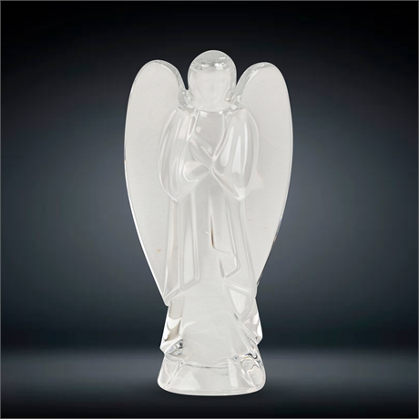 Vintage Baccarat Angel Figure