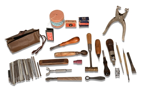 Vintage Leatherworking Tools