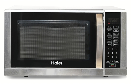 Haier Stainless Steel Countertop Microwave Oven