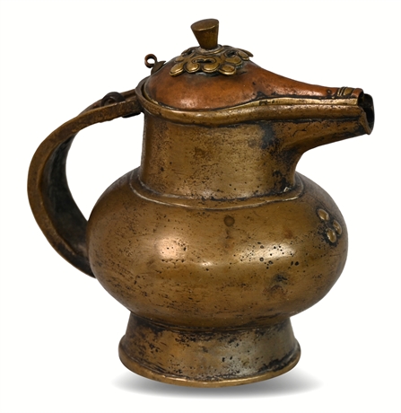 Antique Copper & Brass Arabic Pitcher