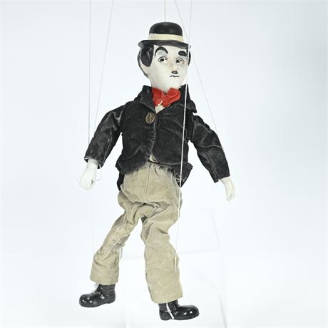 Vintage Porcelain Charlie Chaplin Marionette