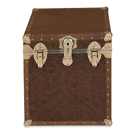 Steamer Storage Style Trunk with Nickel Hardware
