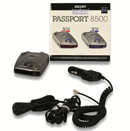 Escort Passport 8500 X50 Radar Laser Detector