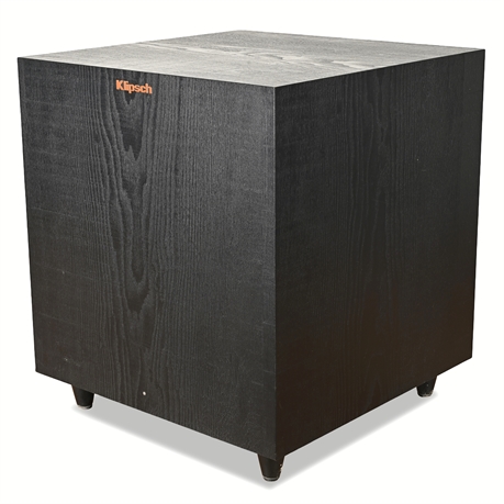 Klipsch R-80SWi Wireless Powered Subwoofer – 8″, 50W, Ebony Finish