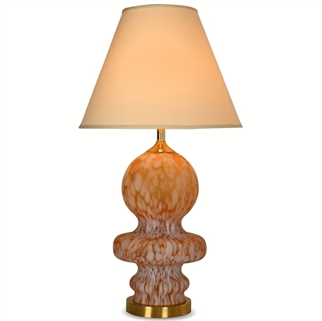 Mid-Century Italian Blown Art Glass Lamp