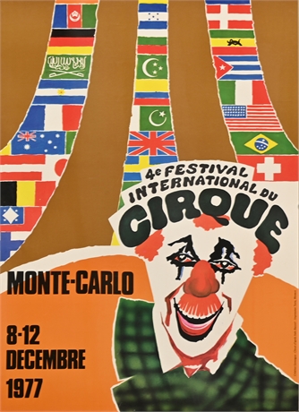 Monte-Carlo Cirque Posters