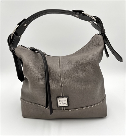 DOONEY & BOURKE TAUPE HANDBAG