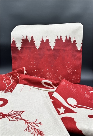 CHRISTMAS PILLOW SHAMS - SET OF 6