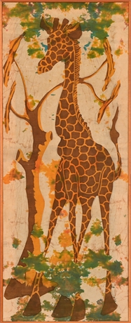 Original African Giraffe Batik