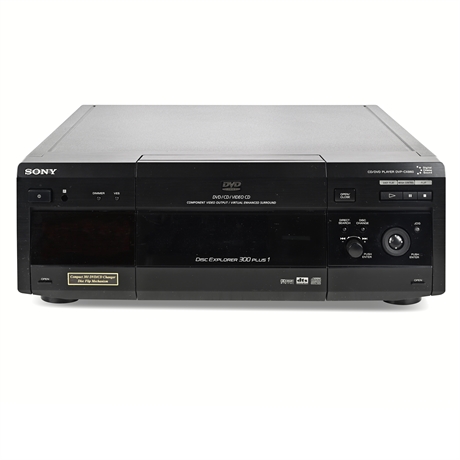 Sony DVP-CX860 301-Disc DVD/CD Mega Changer – Disc Explorer