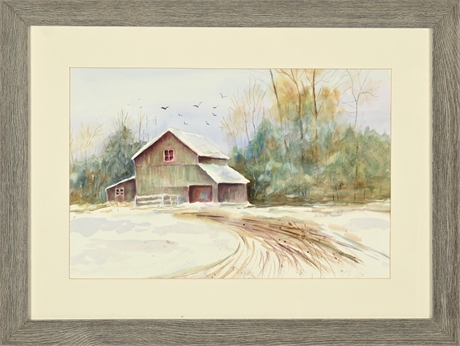 Shirley Taggart Original Watercolor