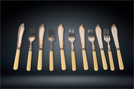 Antique Seafood Cutlery