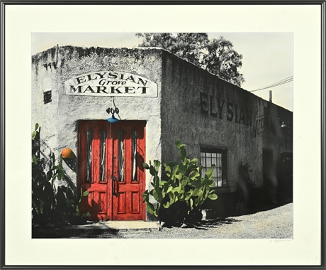 Patrick Grimes "Elysian Grove Market" Framed Photograph