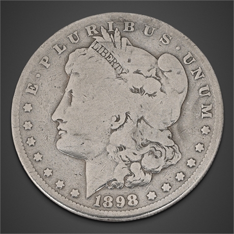 1898-S Morgan Silver Dollar