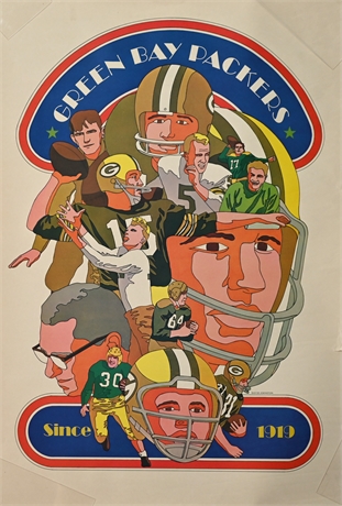 Green Bay Packers Since 1919 Poster