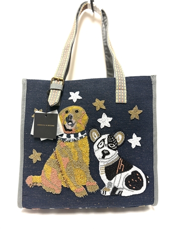 American and Beyond Blue Tote