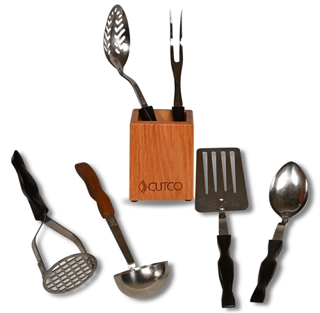 Cutco Utensils & Caddy