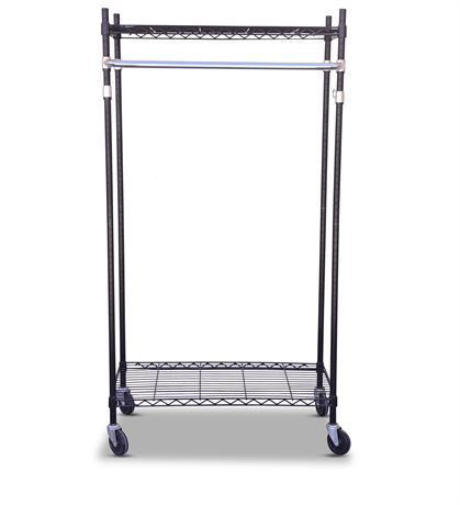Clothes Rack on Casters