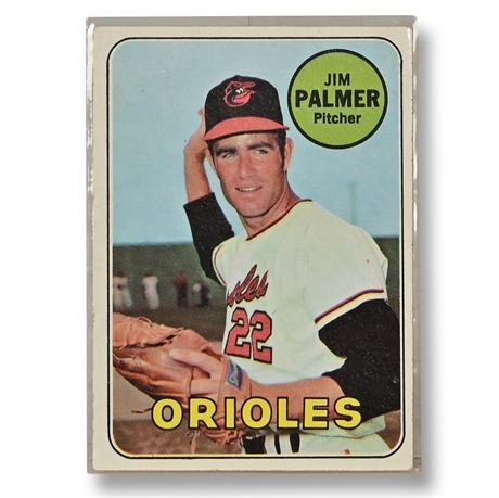 Topps Jim Palmer Orioles Baseball Carol