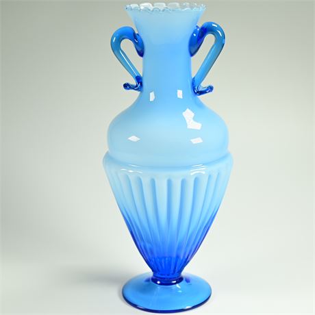 1960's Moretti Cased Glass Vase