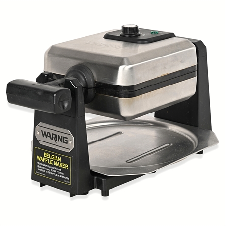 Waring Pro WMK250SQ 4-Slice Belgian Waffle Maker