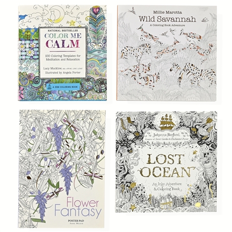 Coloring Escapes: Adult Coloring Books