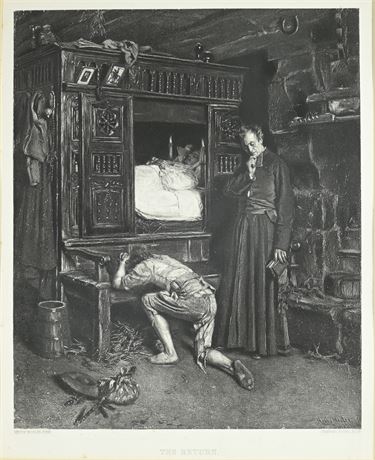 1879 Henry Mosier "Le Retour"
