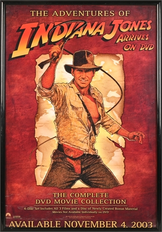 Indiana Jones Framed Movie Poster