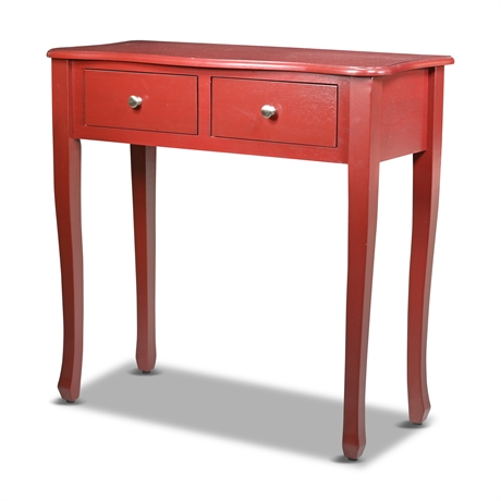 Vibrant Two Drawer Console Table