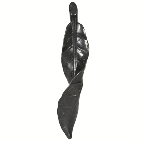 Agelio Batle Graphite 'Turning Leaf' Writing Sculpture