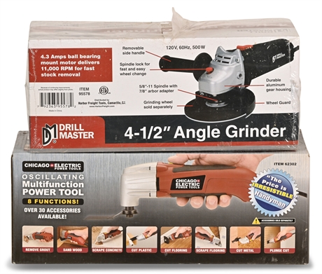 Angle Grinder & Multi-Tool