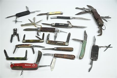 Vintage and Antique Pocket Knife Collection