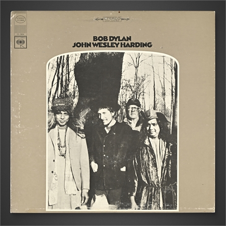 Bob Dylan – John Wesley Harding Stereo LP Columbia CS 9604 (1967, 360 Sound)