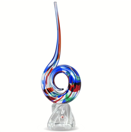 20" Murano Glass Sculpture