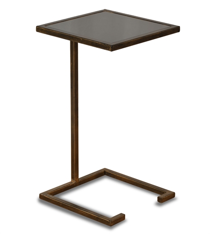 Contemporary Iron 'C' Table