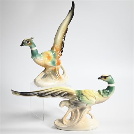 1950's Ceramic Pheasants