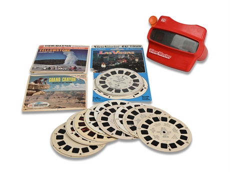 Vintage View Master with Stereo Pictures
