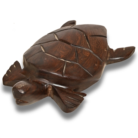 Carved Ironwood Turtle
