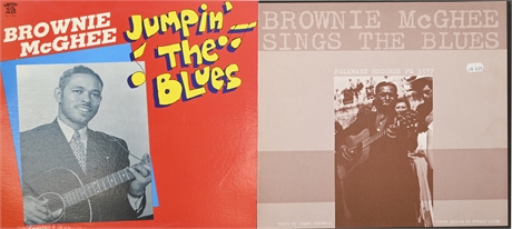 Brownie McGhee - 2 Albums: Jumpin' The Blues, Sings The Blues
