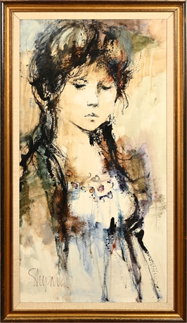 Richard Shephard Portrait of a Girl