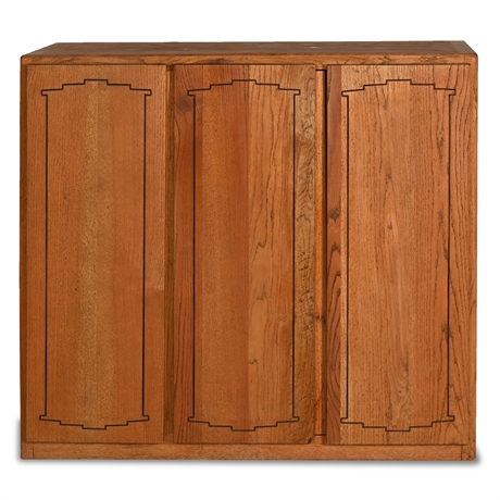 44" Oak Cabinet