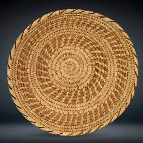 10.5" Tohono O'odam Woven Basket