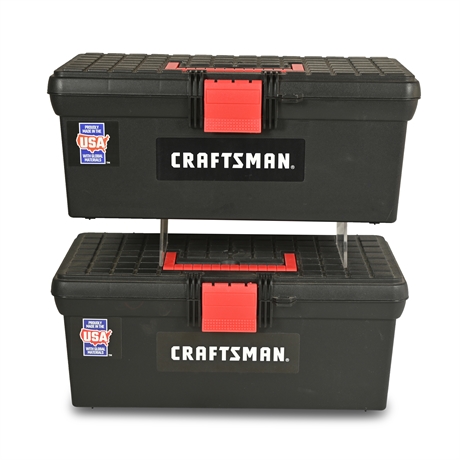Pair Craftsman Tool Boxes
