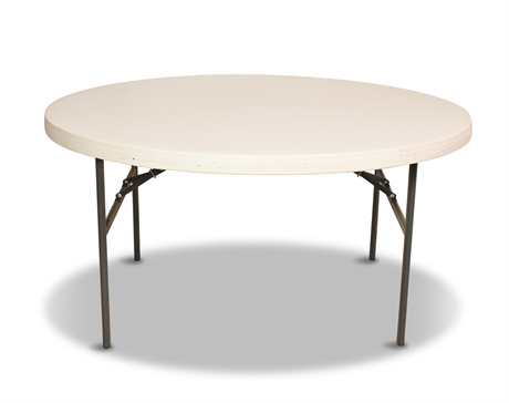 Lifetime 5' Circular Folding Table