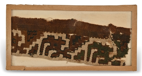 Nazca Textile Weaving Fragment